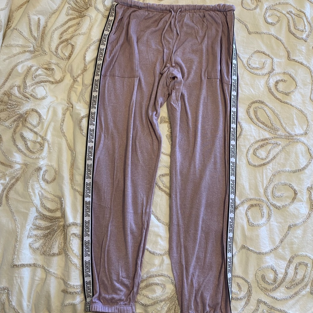PINK Cozy Jogger Sleep Pants
